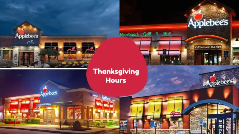 Applebee’s Thanksgiving Hours