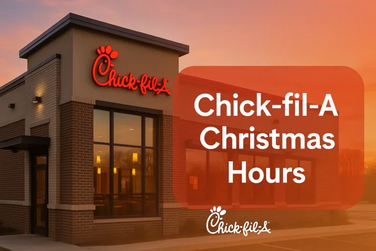 Chick-fil-A Christmas Hours