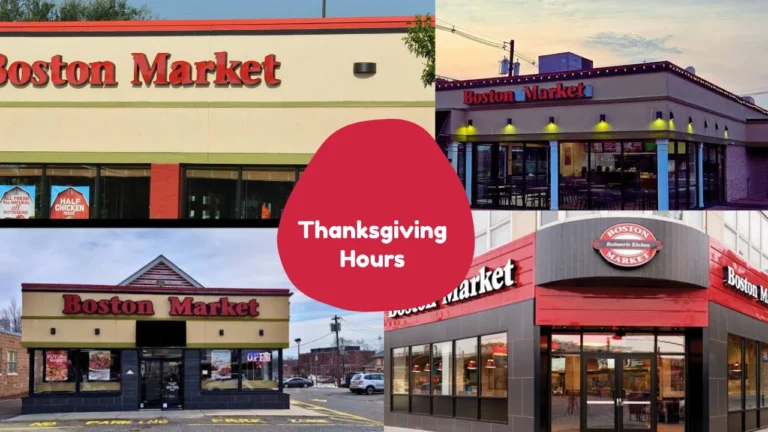 Is Boston Market Open on Thanksgiving