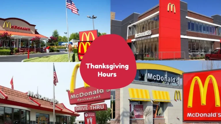 McDonald’s Thanksgiving Hours