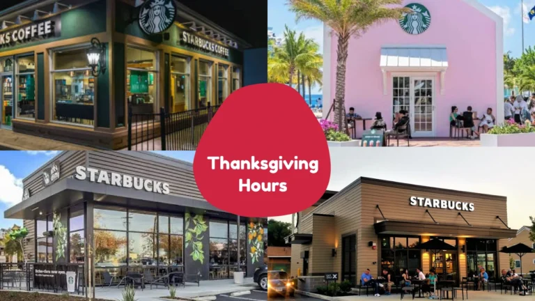 Starbucks Thanksgiving Hours